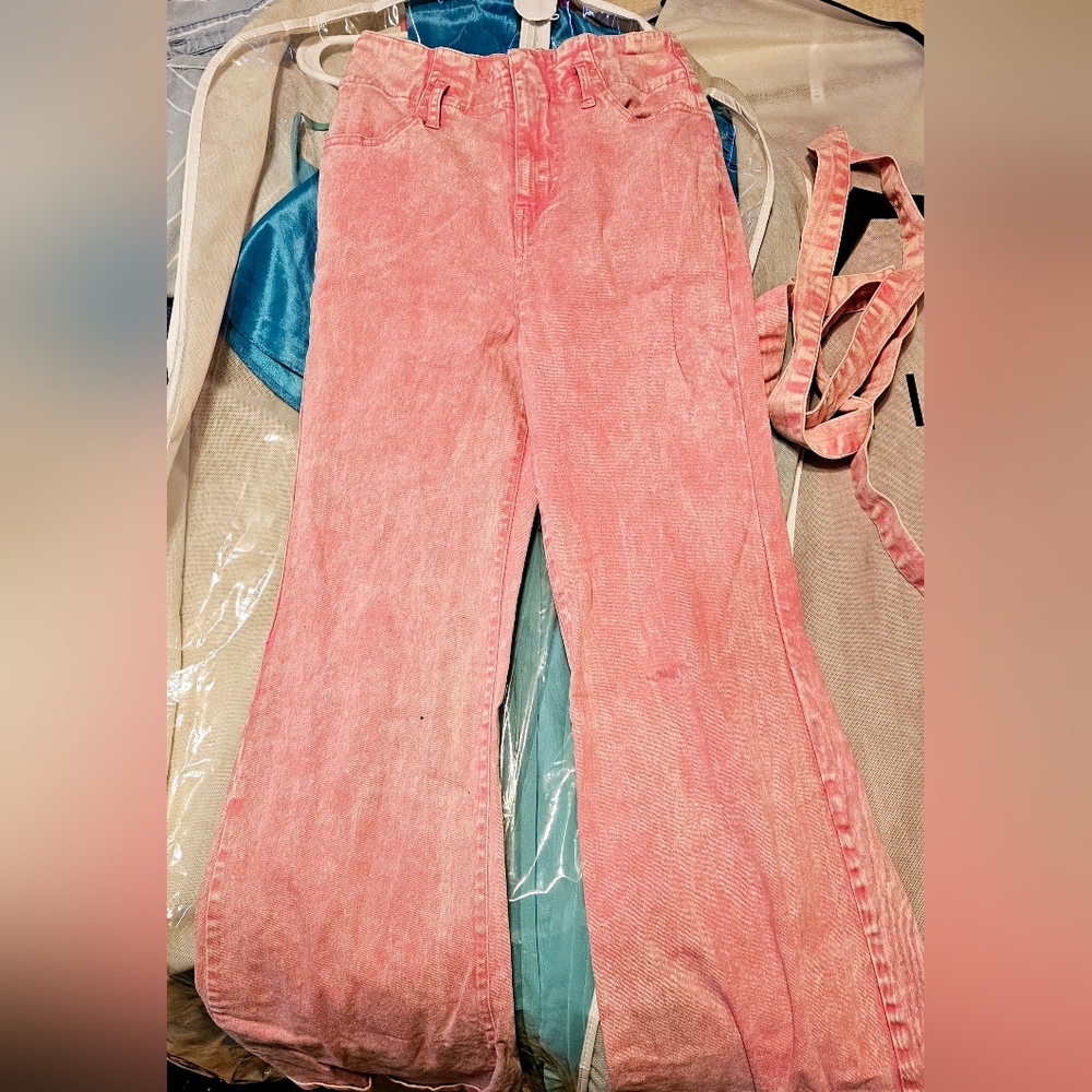Flying Tomato LA Brand Size Small Pink Jeans